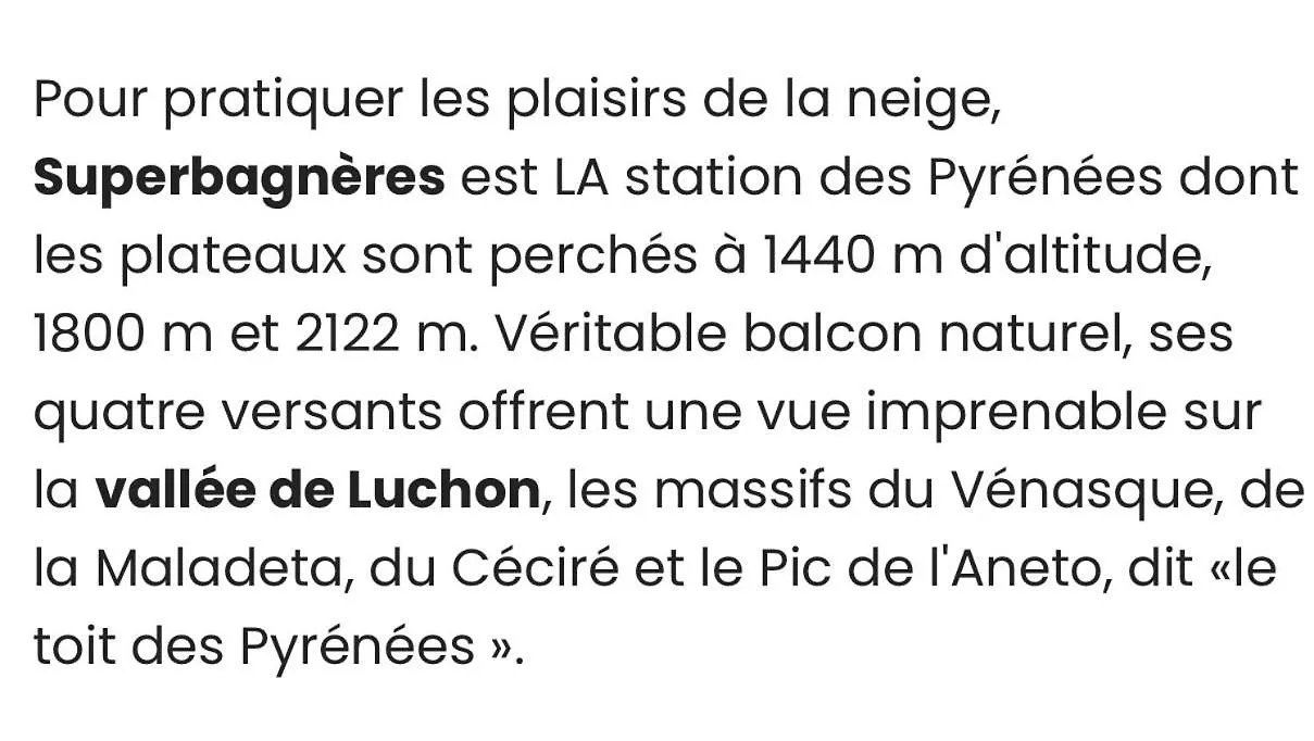 Saint-Aventin Plein Sud 아파트